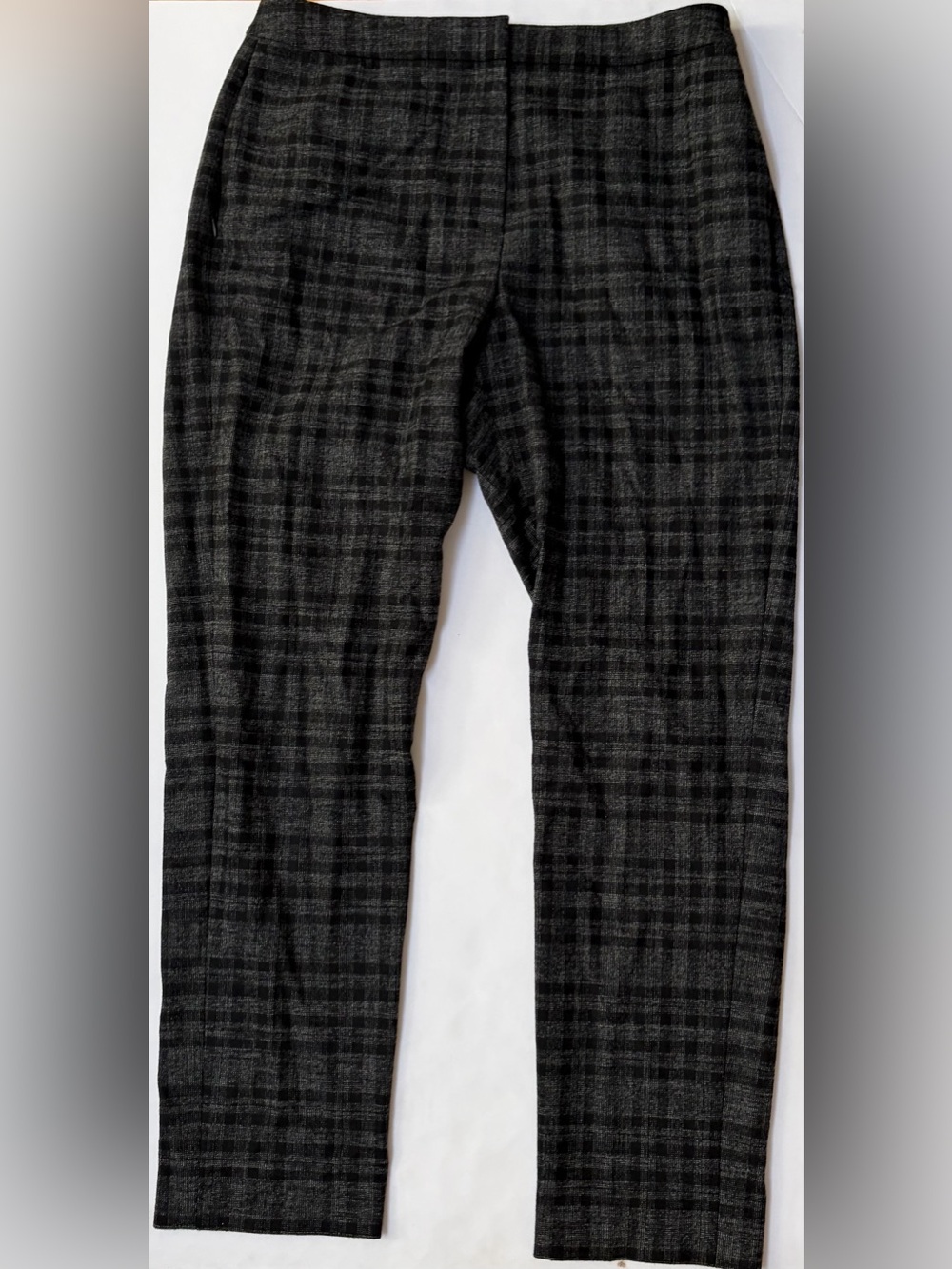 Elie Tahari Women’s Black Plaid Pants